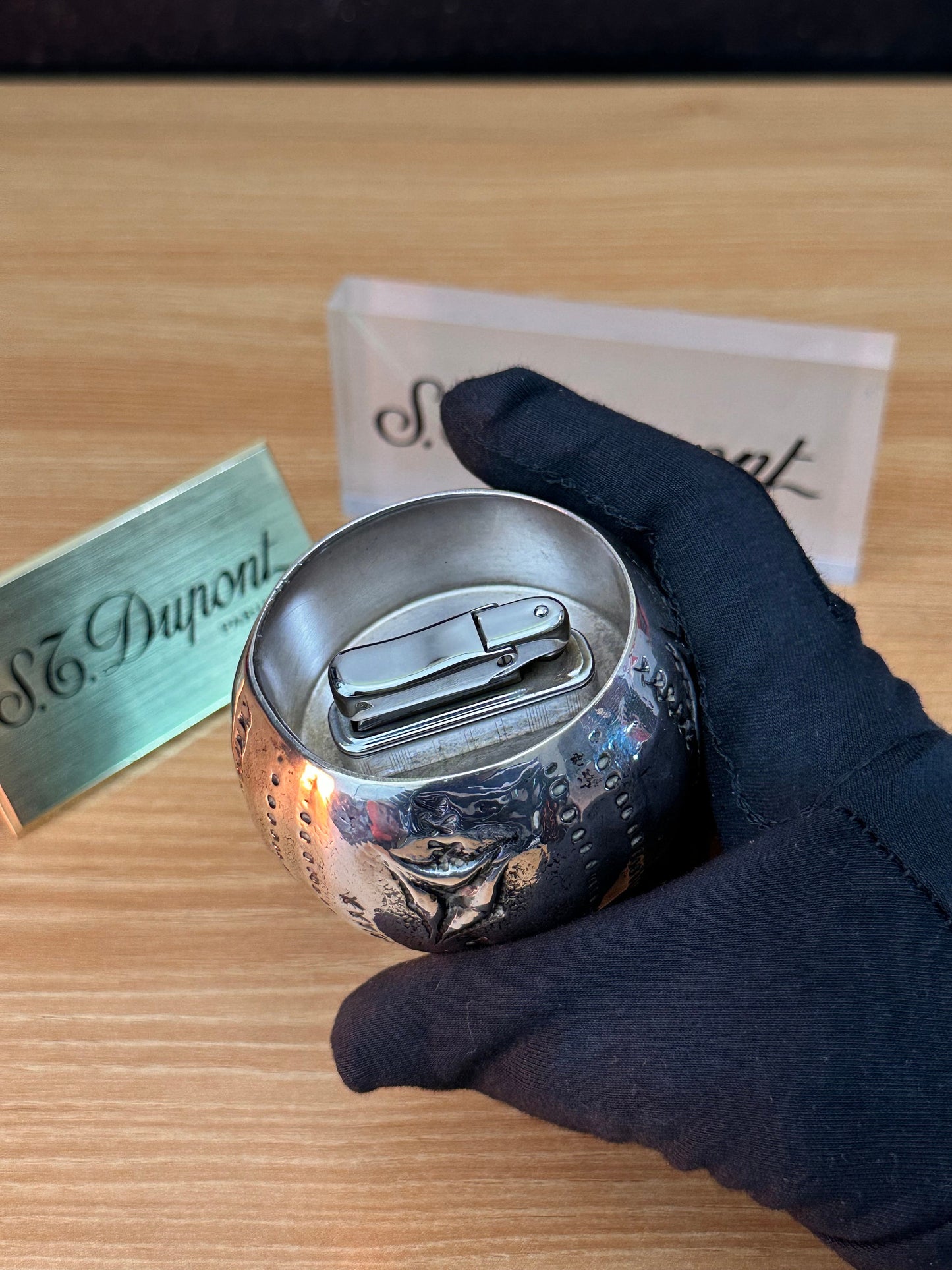 Vintage solid italian Silver Pomegranate with hallmark \ fantastic condition \ impossible to find \ perfect decoration set antique
