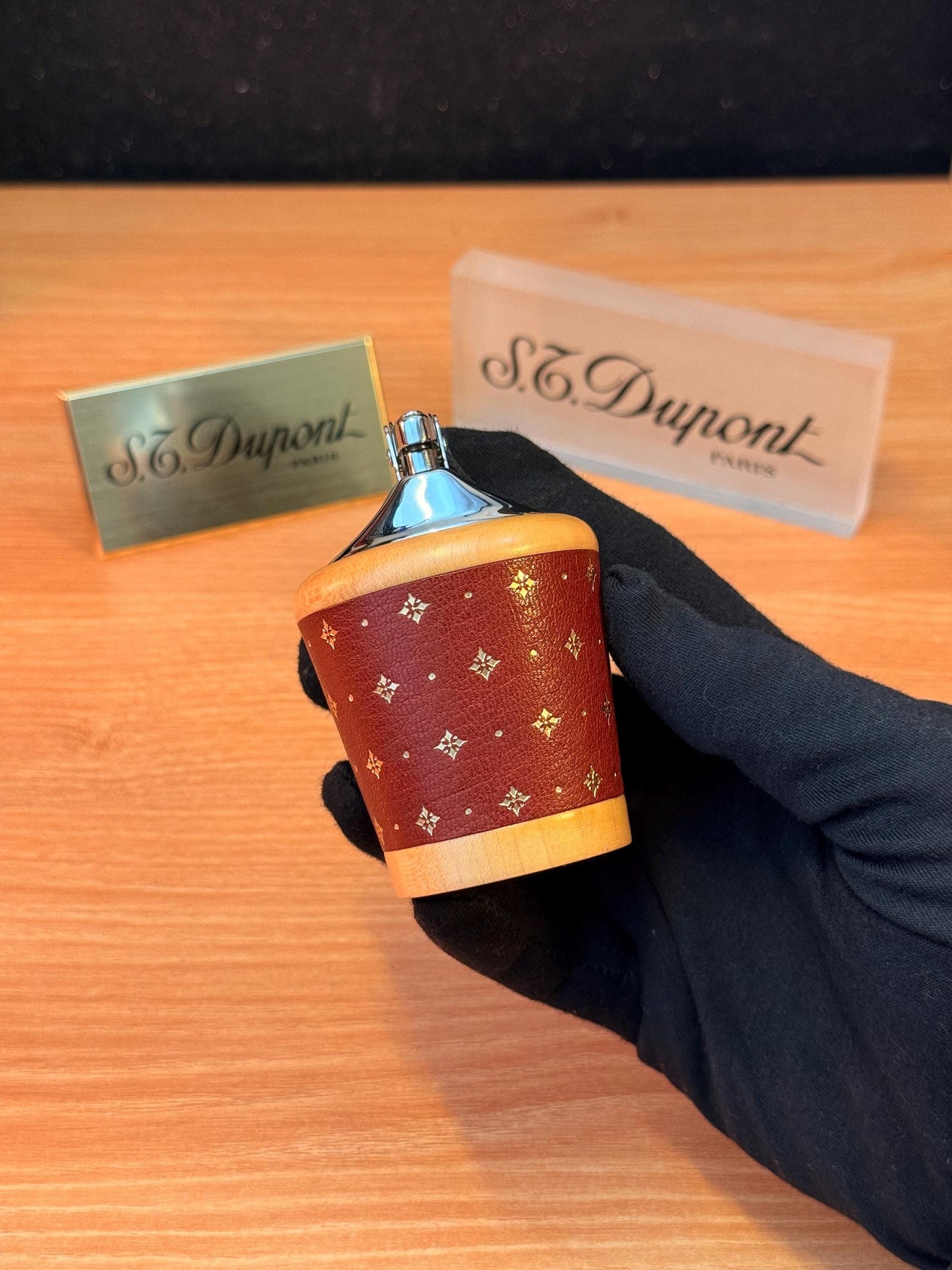 Antique 1940 Ronson Petrol Lighter never used extremely Rare Table lighter made in England / working amazing / perfect decoration house gift