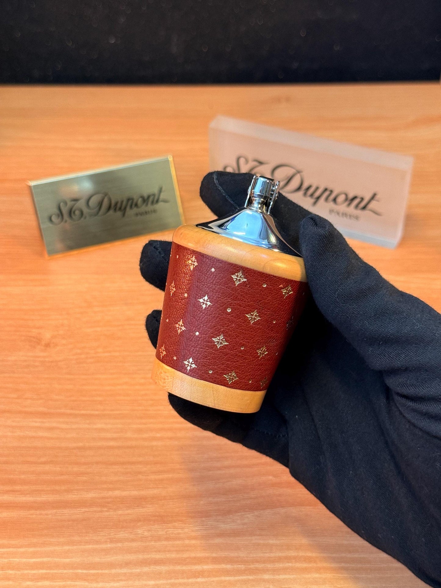 Antique 1940 Ronson Petrol Lighter never used extremely Rare Table lighter made in England / working amazing / perfect decoration house gift