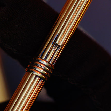 Vintage 1970 Christian Dior Vermill Solid 925 Sterling Silver Pens and lighter / rare gift set