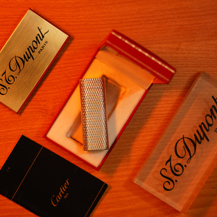 Vintage 1970 Cartier Lighter – Solid 925 Sterling Silver | Rare Collectible Luxury Gift