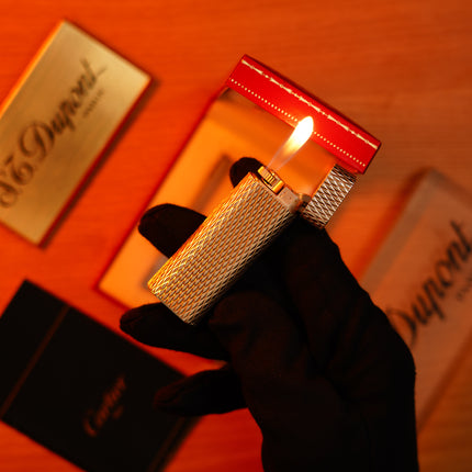 Vintage 1970 Cartier Lighter – Solid 925 Sterling Silver | Rare Collectible Luxury Gift