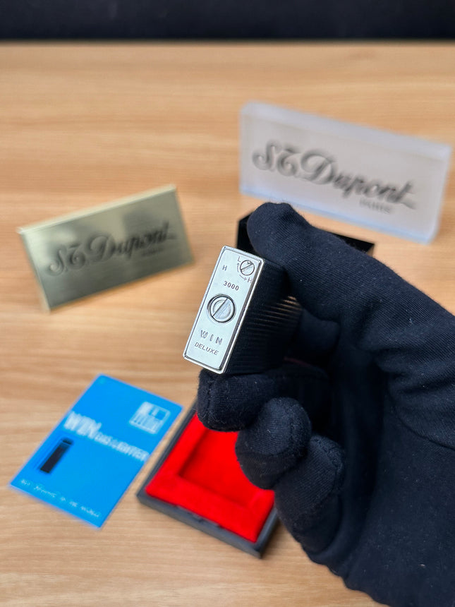 Vintage 1980 Win high quality lighter \ with box and document \ working perfect