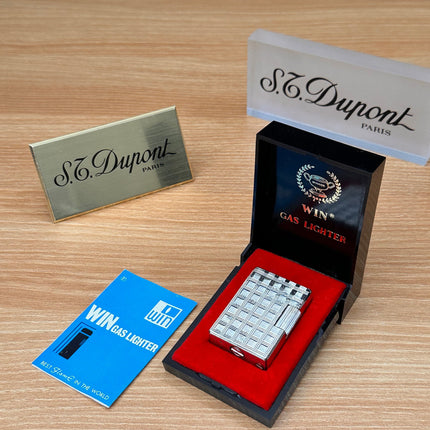 Vintage 1980 Win high quality lighter \ with box and document \ working perfect