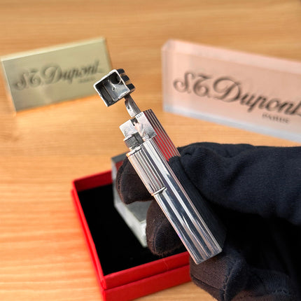 Vintage 1930 extremely Rare Cartier Solid Silver Hallmarked \ good condition \ impossible to find rare lighter collector item