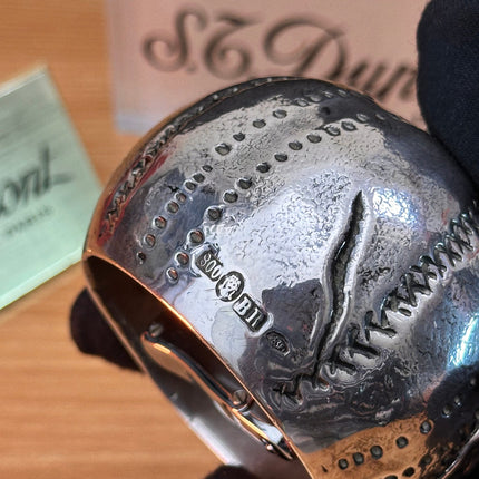 Vintage solid italian Silver Pomegranate with hallmark \ fantastic condition \ impossible to find \ perfect decoration set antique