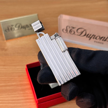 Vintage 1930 extremely Rare Cartier Solid Silver Hallmarked \ good condition \ impossible to find rare lighter collector item