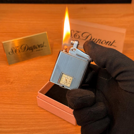 Vintage 1960 Colibri Luxury Watch Lighter Swiss Made / amazing condition \ works perfectly both watch and the lighter \ amazing unique gift