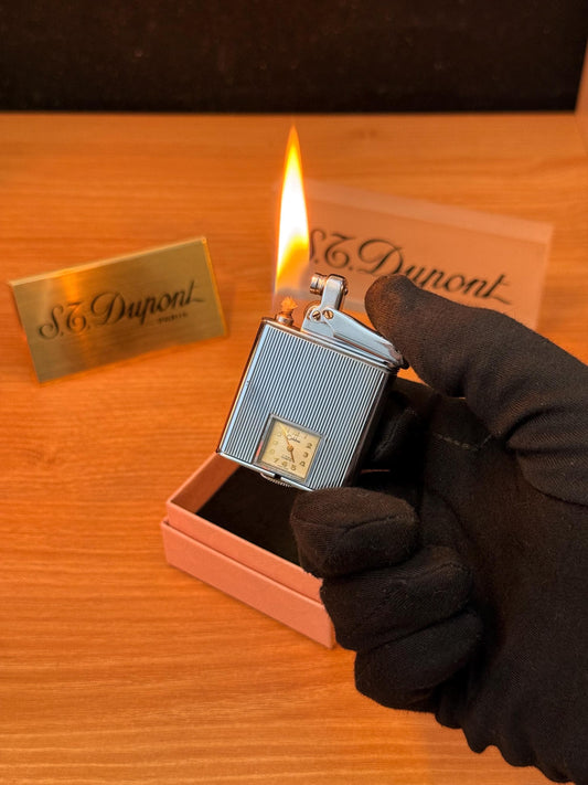 Vintage 1960 Colibri Luxury Watch Lighter Swiss Made / amazing condition \ works perfectly both watch and the lighter \ amazing unique gift