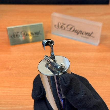 Vintage 1950 Dunhill Parker Roller Beacon Trade Mark Made In England / petrol table lighter / missing screw on top working amazing