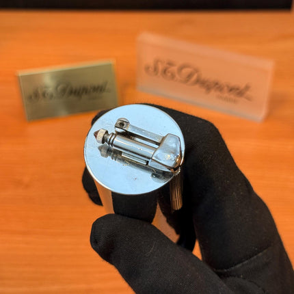 Vintage 1950 Dunhill Parker Roller Beacon Trade Mark Made In England / petrol table lighter / missing screw on top working amazing