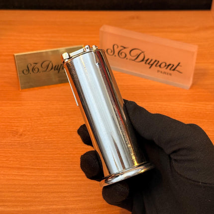 Vintage 1950 Dunhill Parker Roller Beacon Trade Mark Made In England / petrol table lighter / missing screw on top working amazing