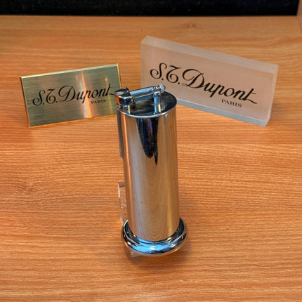 Vintage 1950 Dunhill Parker Roller Beacon Trade Mark Made In England / petrol table lighter / missing screw on top working amazing