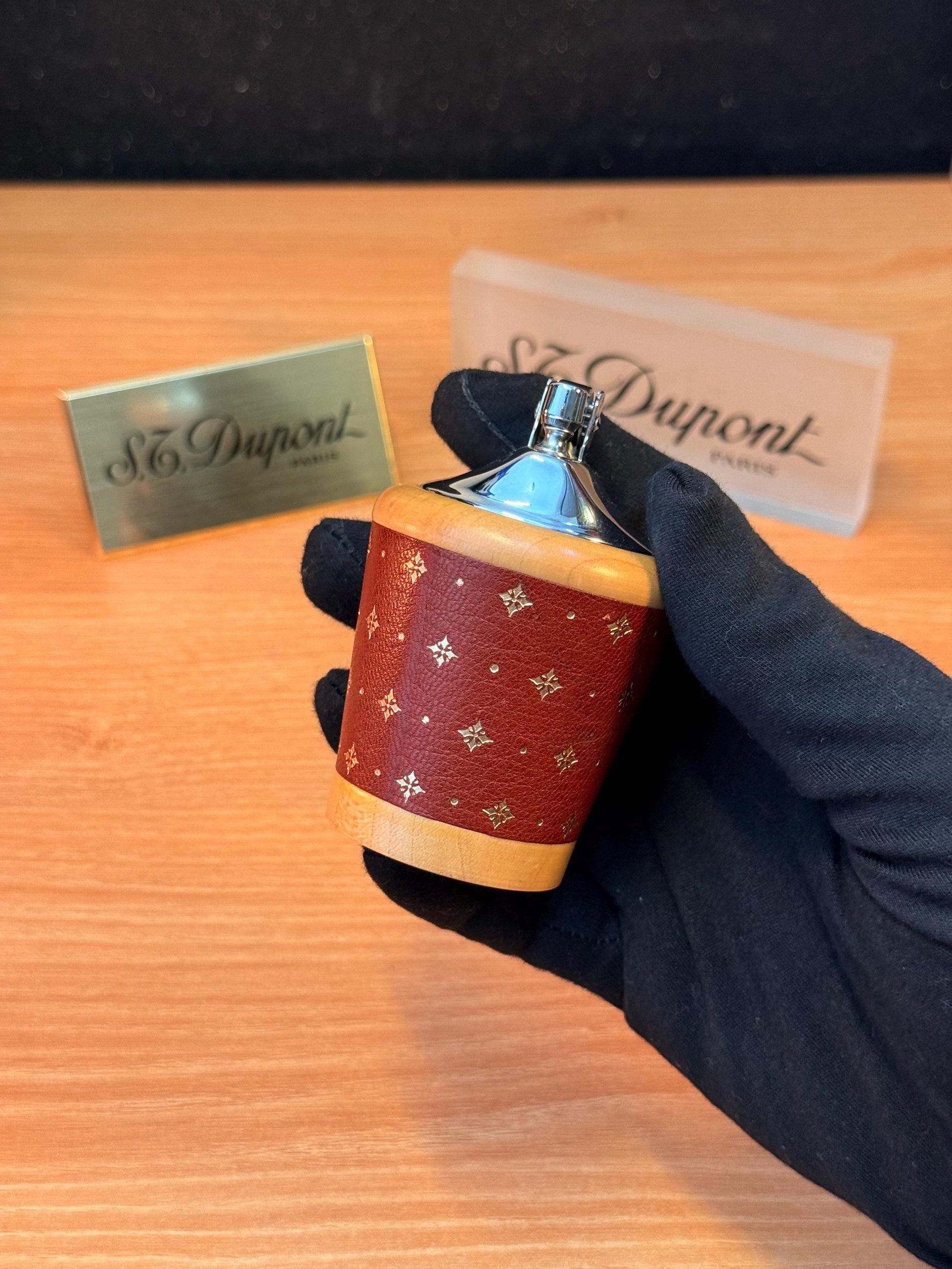 Antique 1940 Ronson Petrol Lighter never used extremely Rare Table lighter made in England / working amazing / perfect decoration house gift
