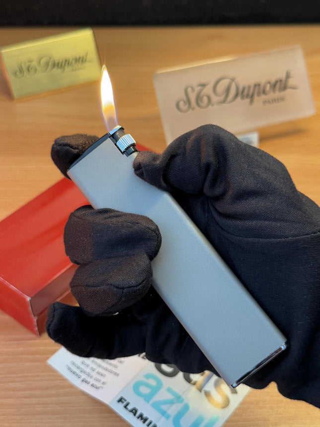 Antique 1957 Flaminaire BULEAU Spain Extremely Rare museum Collector item \ Table lighter box and documents \ working perfect New condition