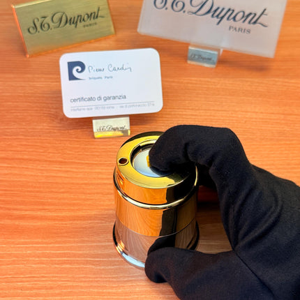 Vintage 1960 Pierre Cardin Table lighter futurestic design perfect decoration \ never used box and document \ rare model ideal gift unique