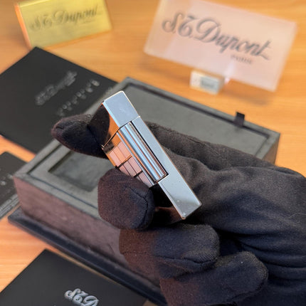 Vintage 2002 St Dupont Inspiration Nature Limited of 2000 in the world Palladium finish Mother of Pearl / with box and documents /pre-owned
