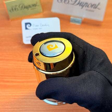 Vintage 1960 Pierre Cardin Table lighter futurestic design perfect decoration \ never used box and document \ rare model ideal gift unique