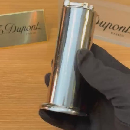 Vintage 1950 Dunhill Parker Roller Beacon Trade Mark Made In England /  petrol table lighter /  missing screw on top working amazing