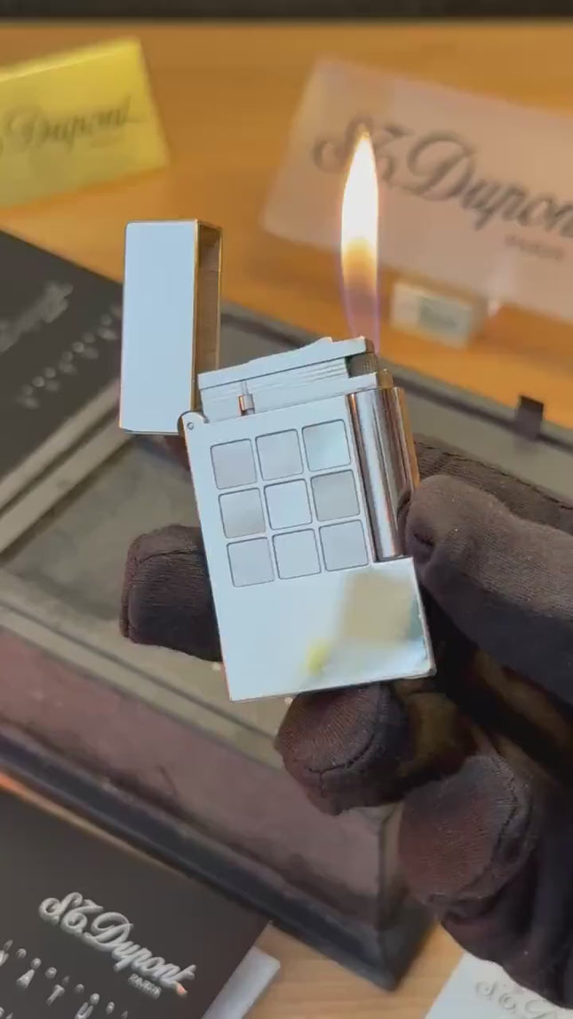 Vintage 2002 St Dupont Inspiration Nature Limited of 2000 in the world Palladium finish Mother of Pearl / with box and documents /pre-owned