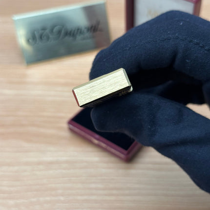 Vintage 1980 Myon Paris made Gold finish with black lacquer / with box / amazing condition close to new / with initial amazing condition