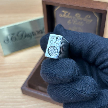 Vintage 1970 masterpiece John Sterling made by Colibri solid 925 sterling silver factory \ NOS never used working perfect box and document