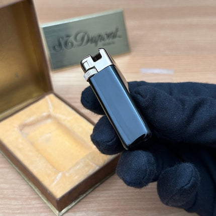 Vintage 1950 Myon rose gold plated with Black lacquer never use / extremely rare with box / working perfect