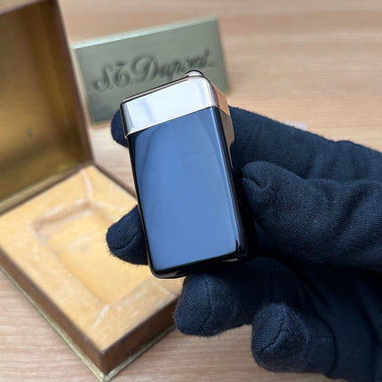 Vintage 1950 Myon rose gold plated with Black lacquer never use / extremely rare with box / working perfect