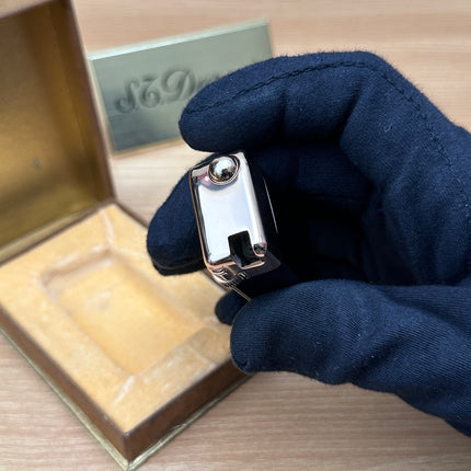 Vintage 1950 Myon rose gold plated with Black lacquer never use / extremely rare with box / working perfect